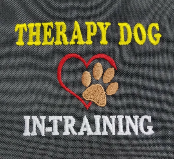 Embroidered Service Dog Backpack - Image 14