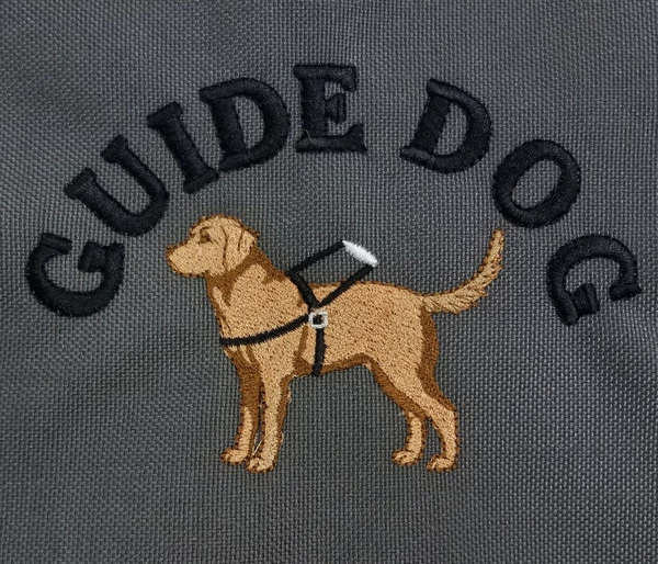 Embroidered Service Dog Backpack - Image 17