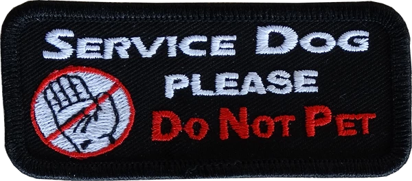 Embroidered Specialty Service Dog Patches - Image 8