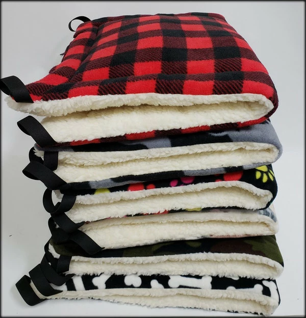 Reversible Fleece Cushion Pad For Raised Dog Bed - Image 12