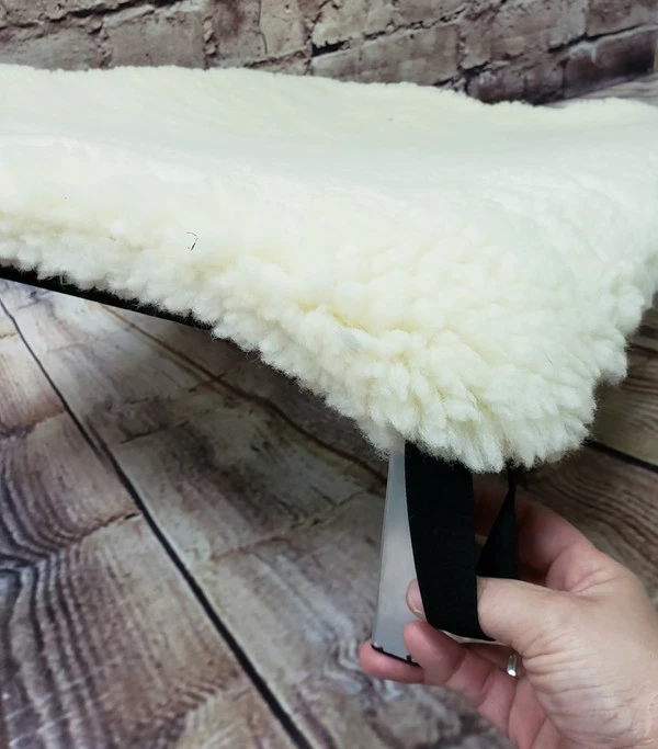Raised Dog Bed Double Layer Hi-loft Sherpa Pad - Image 5