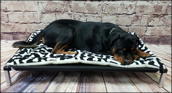 Raised Dog Bed W/ Ballistic Cover & Aluminum Frame - Image 10