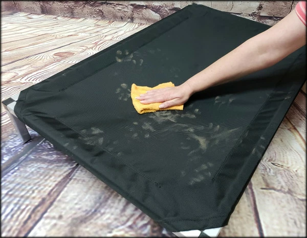 Raised Dog Bed W/ Ballistic Cover & Aluminum Frame - Image 8