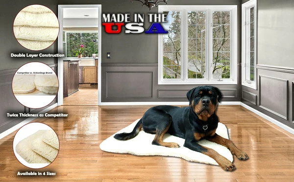 Orthopedic Hi-Loft Sherpa Fleece Dog Beds - Image 3