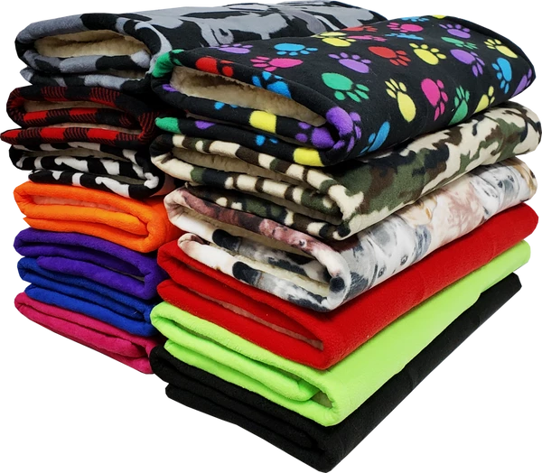 Good Sense Fleece & Sherpa Dog Bed