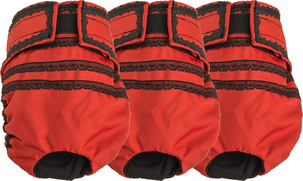 Set Of 3 Fancy Pants Diapers