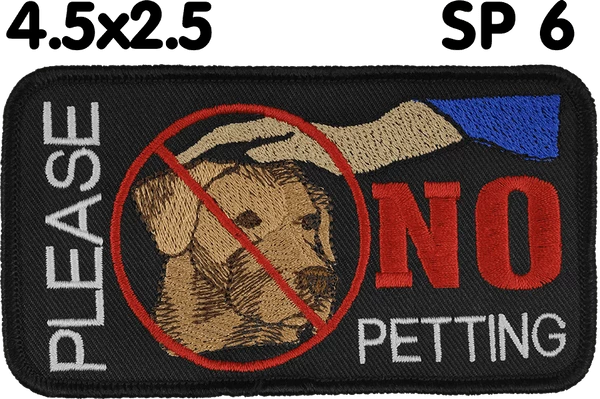 Embroidered Specialty Service Dog Patches - Image 9