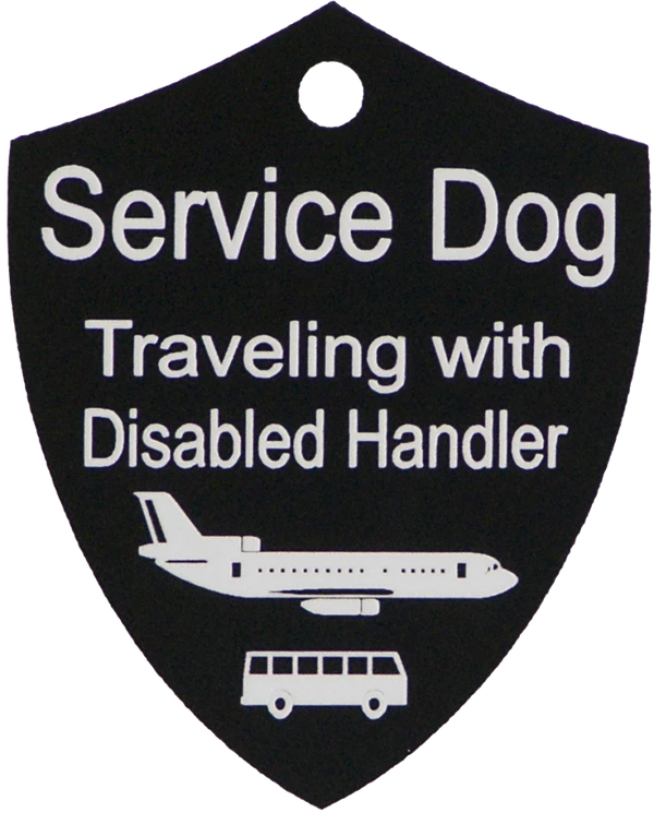 Service Dog Engraved Travel ID Tag - Image 16