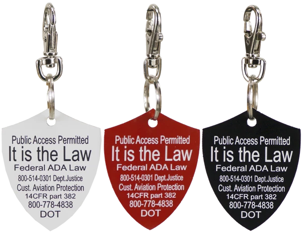 Service Dog Engraved Travel ID Tag - Image 5