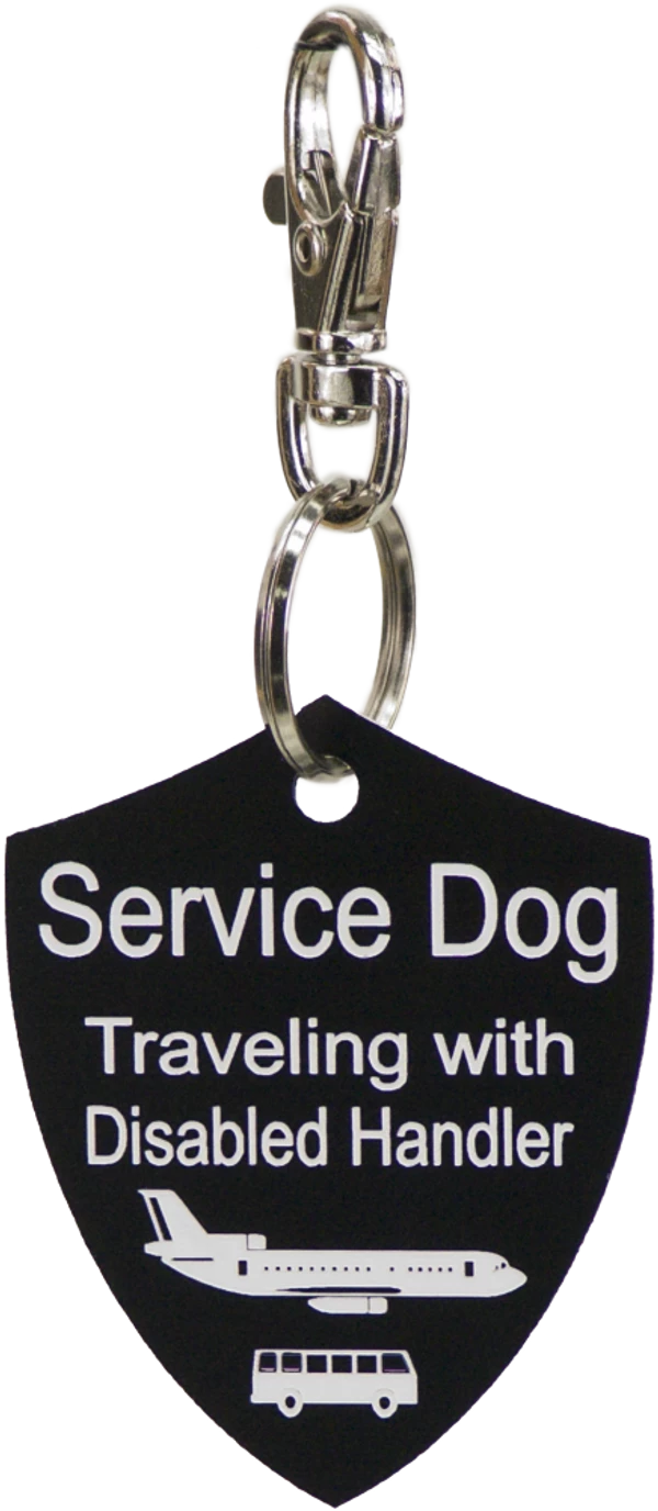 Service Dog Engraved Travel ID Tag - Image 14