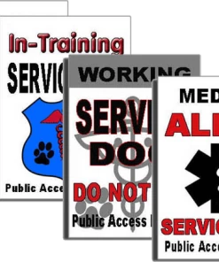 Service Dog Universal ID Cards