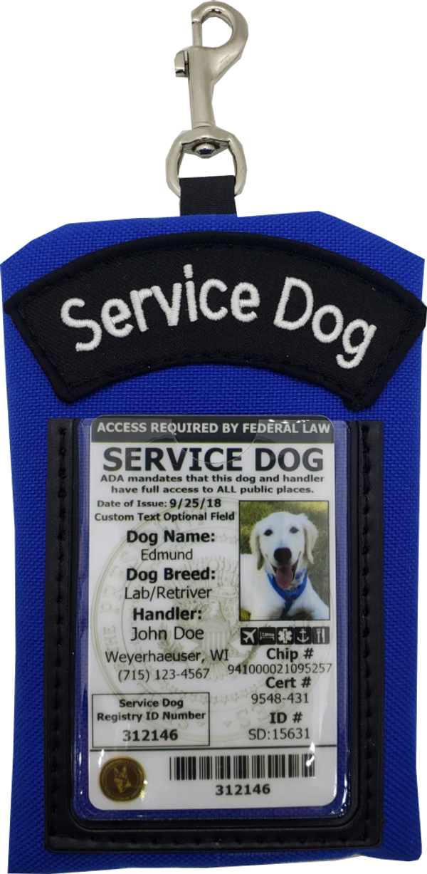 Clip-On Service Dog ID Pouch - Image 7