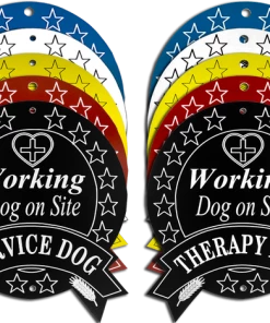 Engraved Therapy/Service Dog Sign
