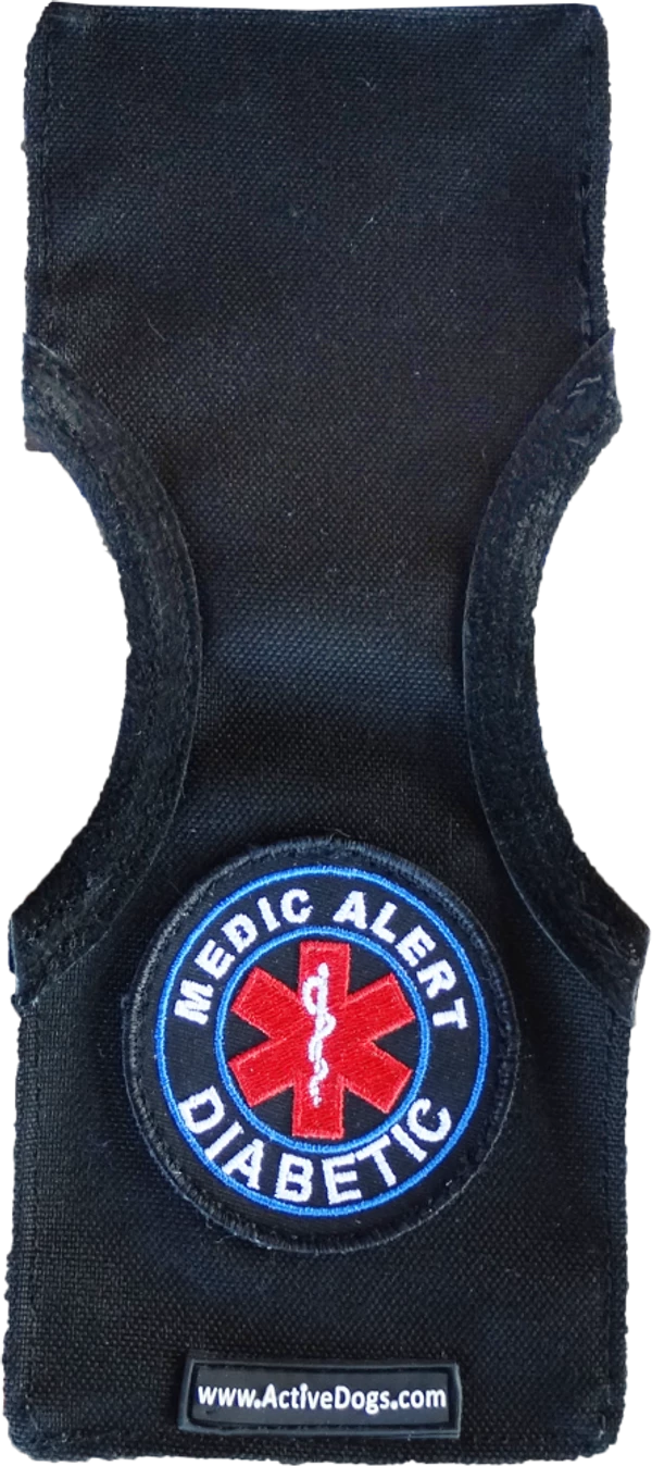 Service Dog Identification Patch Carrier W/ Zippered Pocket - Image 3