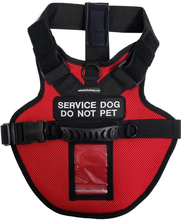 Spacer Mesh Service Dog Cushion Comfort Harness Vest - Image 10