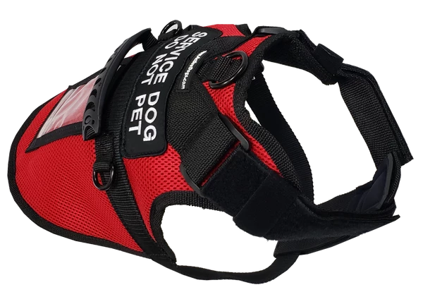 Spacer Mesh Service Dog Cushion Comfort Harness Vest - Image 12