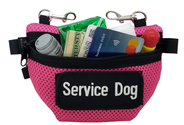 Spacer Mesh Vest Clip-On Small Bag - Image 2