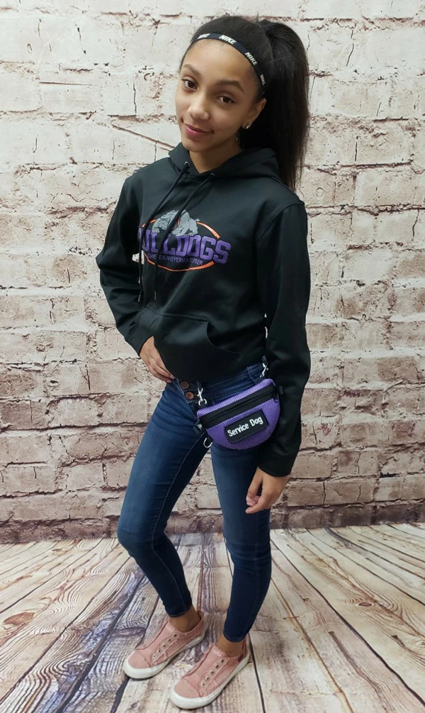 Spacer Mesh Vest Clip-On Small Bag - Image 6