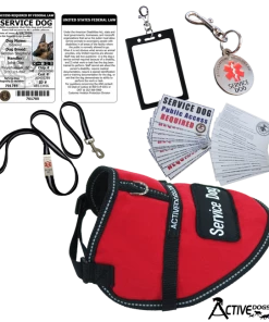 Deluxe Small Service Dog Vest Starter Kit