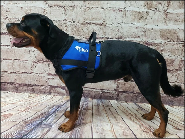 Custom Logo Service Dog Form Fitted Active Cut Vest - Image 5