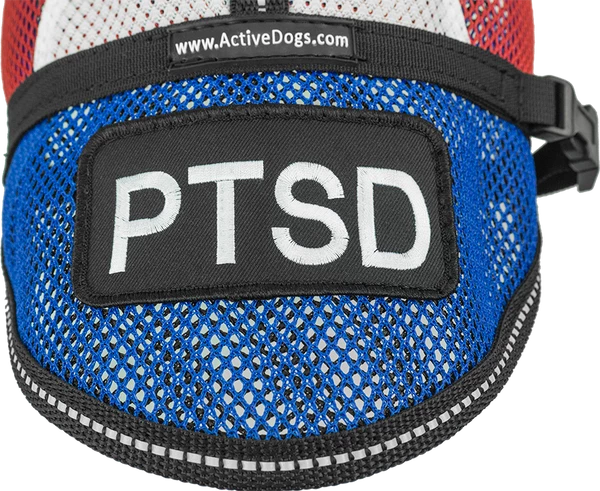 Patriotic Small Dog Mesh Vest - Image 6