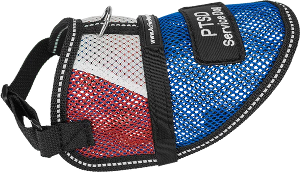 Patriotic Small Dog Mesh Vest - Image 3