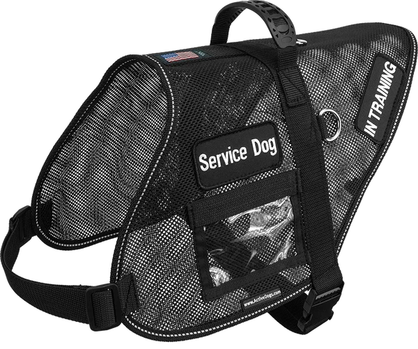 Mesh Vest With Handle & Clear ID Pocket - Image 9