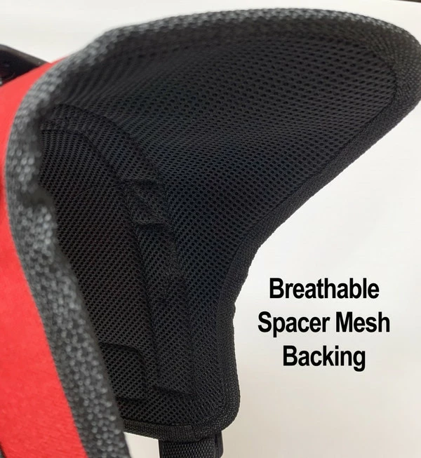 Padded Harness Vest With Zippered Pocket - Image 5