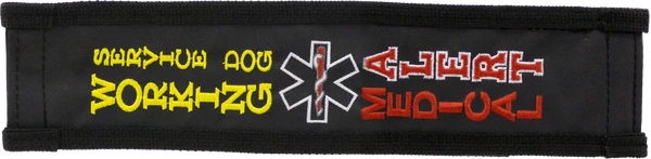 Embroidered Identification Leash Wrap - Image 11