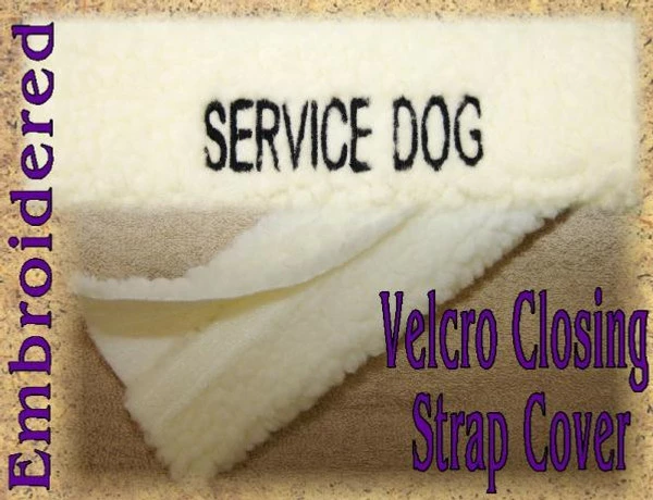 Sherpa Chest & Girth Strap Cover With Embroidery - Image 4