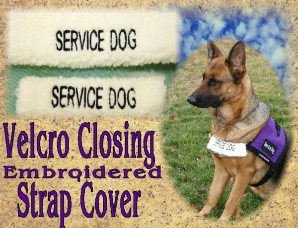 Sherpa Chest & Girth Strap Cover With Embroidery - Image 2