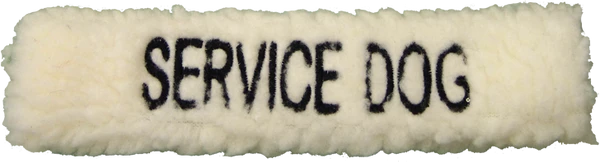 Sherpa Chest & Girth Strap Cover With Embroidery