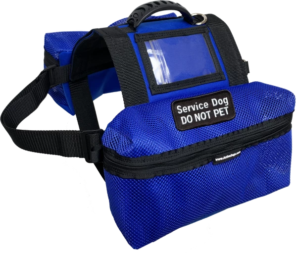 Service Dog Mesh Day Trip Pack Harness Vest