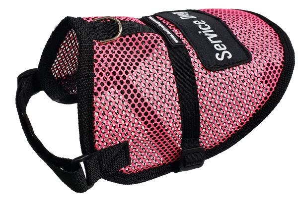 Mesh Service Dog Vest - Sm/Med Dog