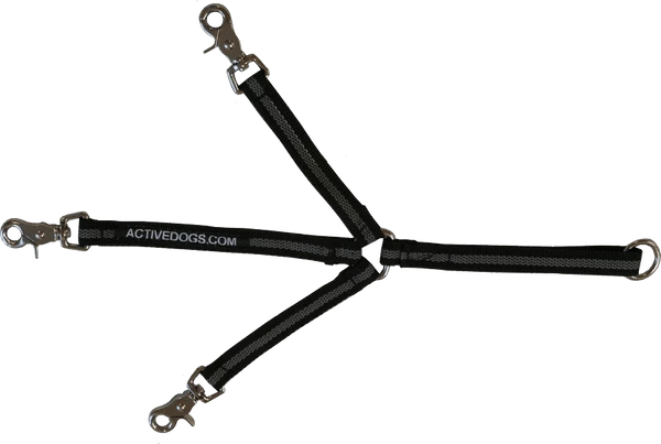 Reflective 3 Snap Pulling Leash