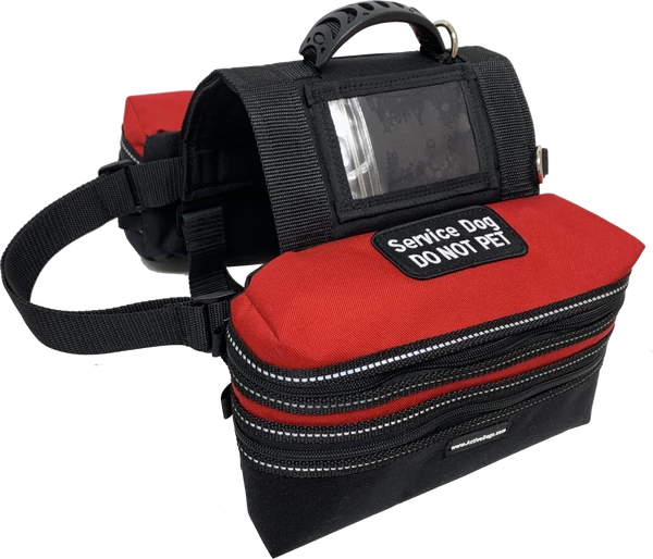 Service Dog Day Trip Pack Bag Harness Vest - Image 11