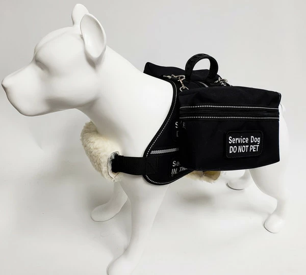 Ultimate Working Dog Vest W/ Clip-On Accessory Bags - Image 7