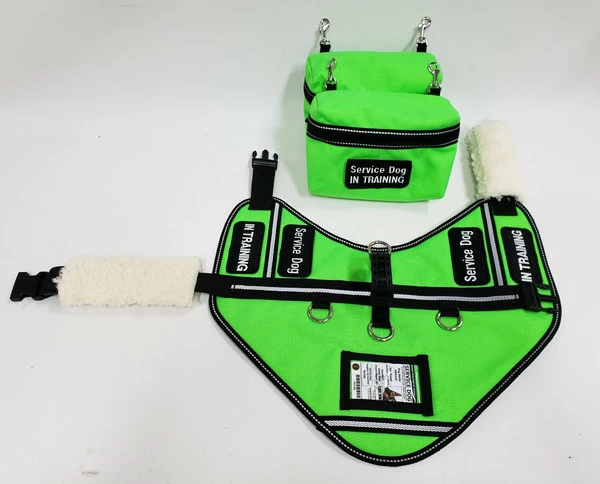 Ultimate Working Dog Vest W/ Clip-On Accessory Bags - Image 9