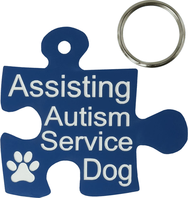 Autism Service Dog Tag