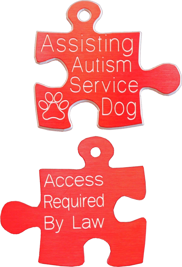 Autism Service Dog Tag - Image 3