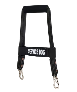 Leather Reflective Snap-On Bridge Handle