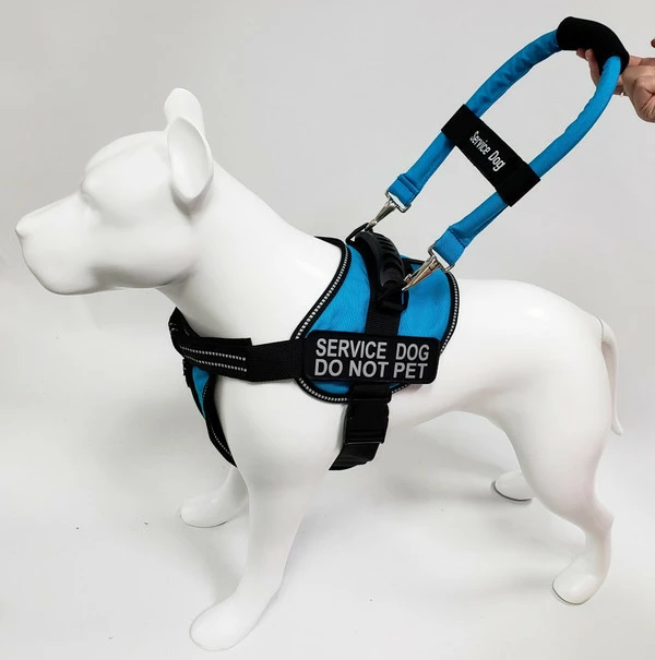 Padded Cordura Clip-on Bridge Handle -All Colors W/ Service Dog ID Band - Image 7