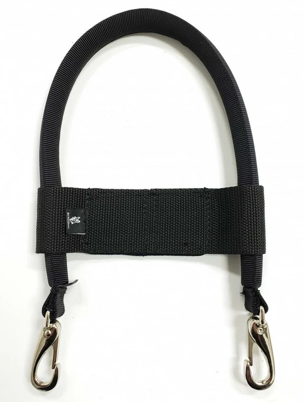 12" Nylon Clip-on Bridge Handle W/Service Dog ID Band - Image 2