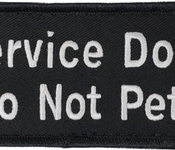 Bridge Handle Hook & Loop ID Band W/ Patch