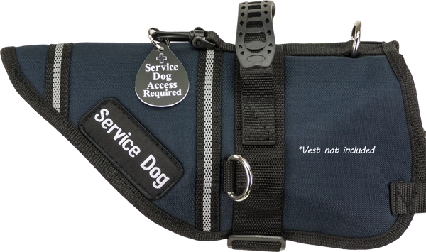 Engraved Plastic Service Dog Access Tag - Image 3