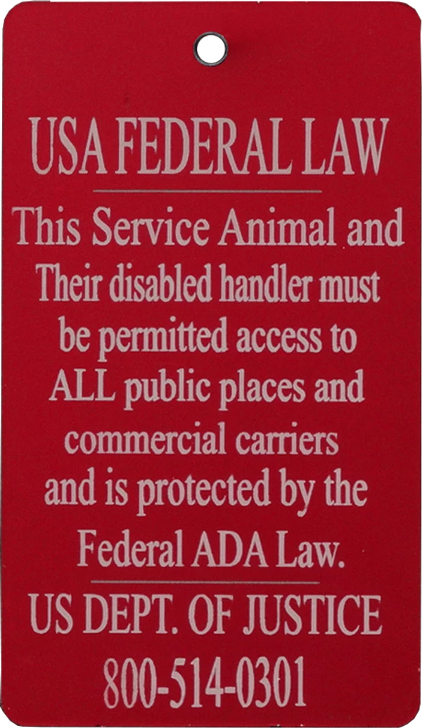 Engraved Aluminum Dog Badge - Image 2