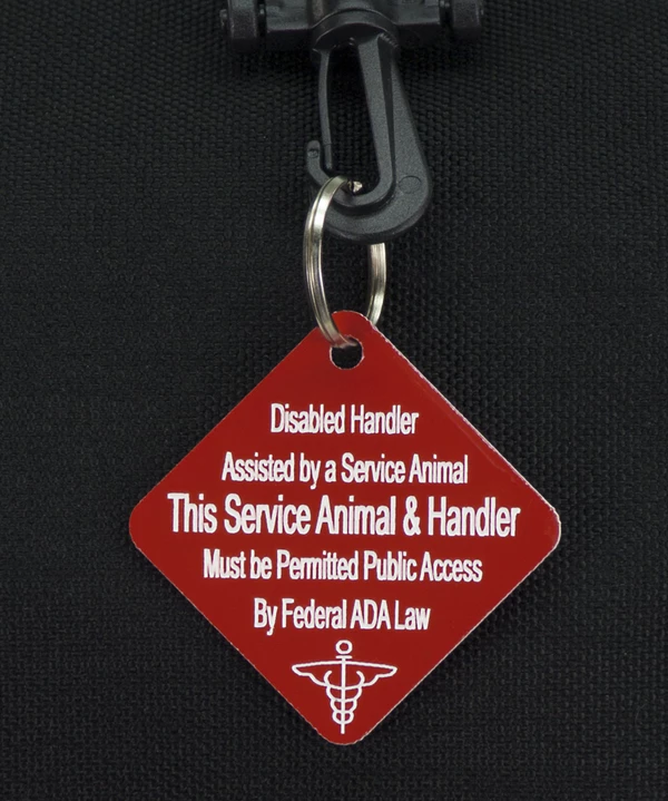 Disabled Handler With Service Dog Tag - Image 3