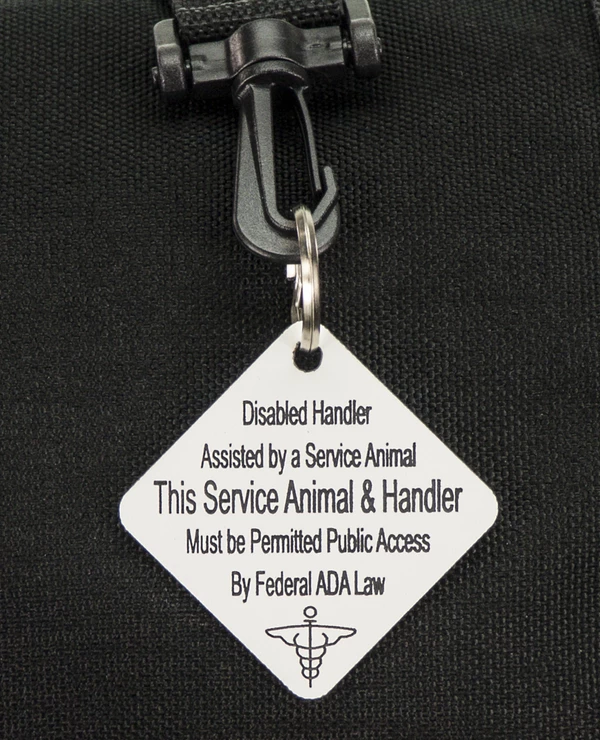 Disabled Handler With Service Dog Tag - Image 4