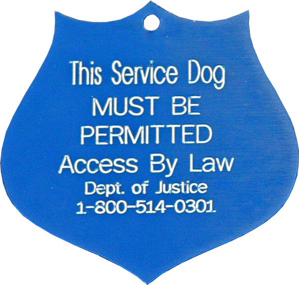 Mobility Service Dog Engraved Tag - Image 4
