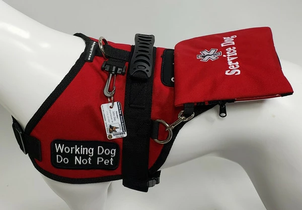 Clip-On Service Dog ID Pocket Bag - Image 8